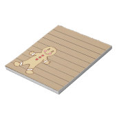 Notitieblok met kerstkoekjes (Linkerzijde)