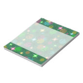 Notitieblok met kerstlampjes (Linkerzijde)