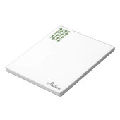 Notitieblok met lelijke kerstbekers (Linkerzijde)