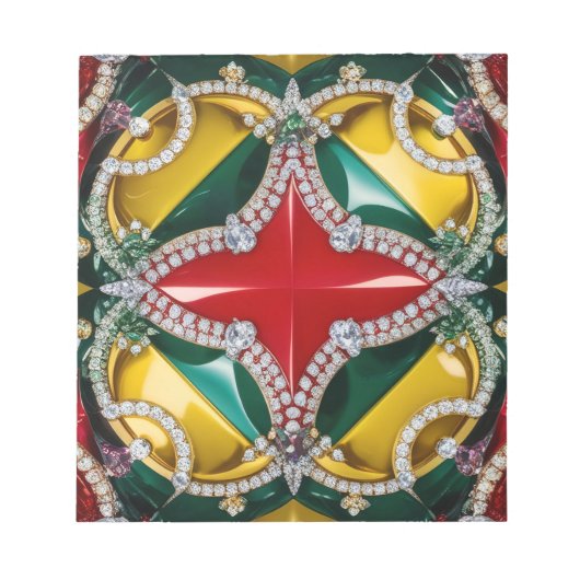 Notitieblok met Los Angeles Kleuren Modern Design (Voorkant)