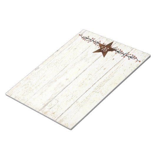 Notitieblok met mosterd en bessen (Schuin)