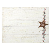 Notitieblok met mosterd en bessen (Voorkant)