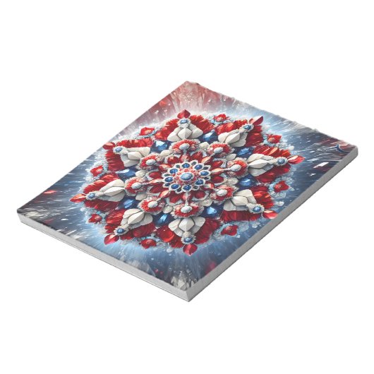 Notitieblok met Noorse kleuren Modern Design (Linkerzijde)