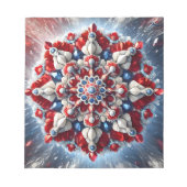 Notitieblok met Noorse kleuren Modern Design (Voorkant)