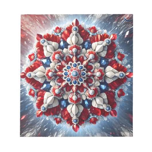 Notitieblok met Noorse kleuren Modern Design (Voorkant)