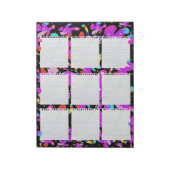 Notitieblok met patroon (Linkerzijde)