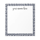 Notitieblok met persoonlijke scripts (Voorkant)