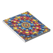 Notitieblok met Roemeense kleuren Modern Design (Schuin)