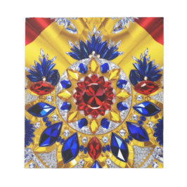 Notitieblok met Roemeense kleuren Modern Design