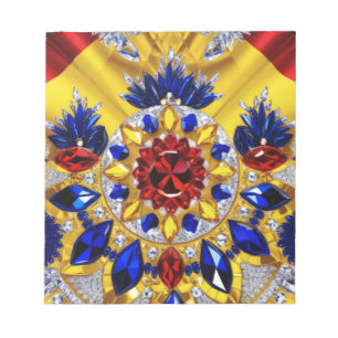 Notitieblok met Roemeense kleuren Modern Design