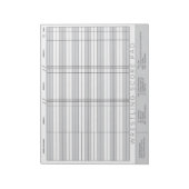 Notitieblok met rustelscores (Linkerzijde)