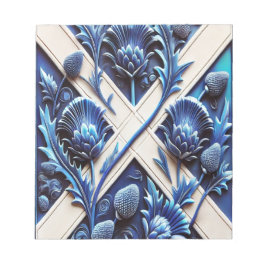 Notitieblok met Scottish Thistles Modern Design