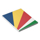 Notitieblok met Seychellen Kleuren Modern Design (Schuin)