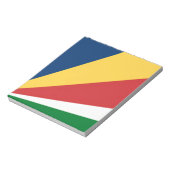Notitieblok met Seychellen Kleuren Modern Design (Linkerzijde)