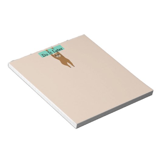 Notitieblok met sleuf (Schuin)