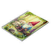 Notitieblok met speelse boself notitieboek (Linkerzijde)
