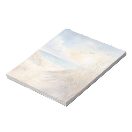 Notitieblok met strandtafereel (Linkerzijde)