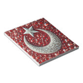 Notitieblok met Turkse kleuren Modern Design (Schuin)