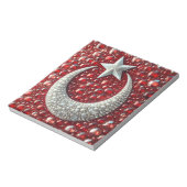 Notitieblok met Turkse kleuren Modern Design (Linkerzijde)