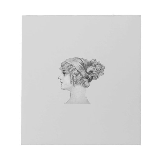 Notitieblok met Vintage Kapsels (Voorkant)