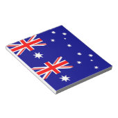 Notitieblok met vlag van Australië (Schuin)