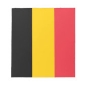 Notitieblok met vlag van België (Voorkant)