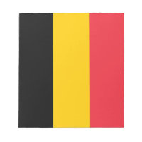 Notitieblok met vlag van België