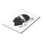 Notitieblok met vlag van Corsica (Linkerzijde)