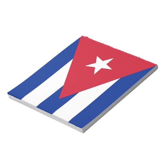 Notitieblok met vlag van Cuba (Linkerzijde)