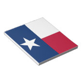 Notitieblok met vlag van de staat Texas (Schuin)