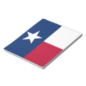 Notitieblok met vlag van de staat Texas (Linkerzijde)