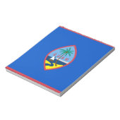 Notitieblok met vlag van Guam (Linkerzijde)