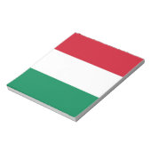 Notitieblok met vlag van Hongarije (Linkerzijde)