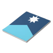 Notitieblok met vlag van Minnesota, VS (Linkerzijde)