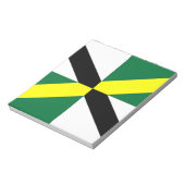 Notitieblok met vlag van Monterey City, Verenigde  (Linkerzijde)