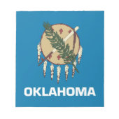 Notitieblok met vlag van Oklahoma State (Voorkant)