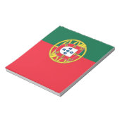 Notitieblok met vlag van Portugal (Linkerzijde)