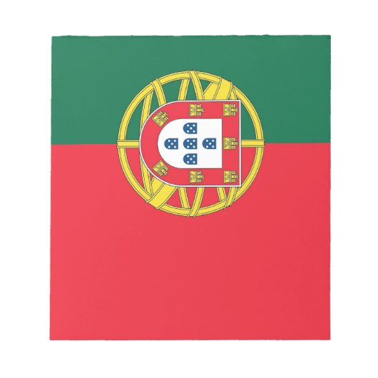 Notitieblok met vlag van Portugal (Voorkant)