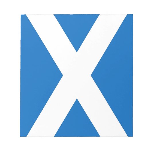 Notitieblok met vlag van Schotland (Voorkant)