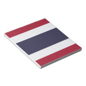 Notitieblok met vlag van Thailand (Schuin)
