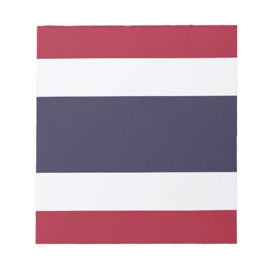 Notitieblok met vlag van Thailand (Voorkant)