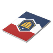 Notitieblok met vlag van Utah, VS (Linkerzijde)