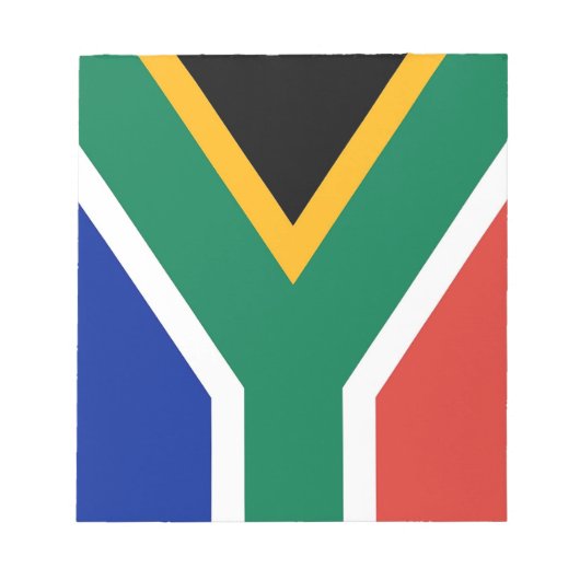 Notitieblok met vlag van Zuid-Afrika (Voorkant)