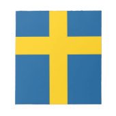 Notitieblok met vlag van Zweden (Voorkant)