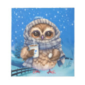 Notitieblok met warme chocolade (Voorkant)