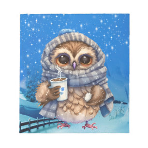 Notitieblok met warme chocolade