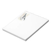 Notitieblok met witte borstkas (Linkerzijde)