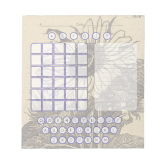 Notitieblok met woordspeling - Zonnebloem