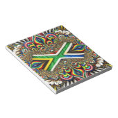 Notitieblok met Zuid-Afrikaanse kleuren Modern Des (Schuin)