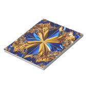 Notitieblok met Zweden Kleuren Modern Design (Linkerzijde)